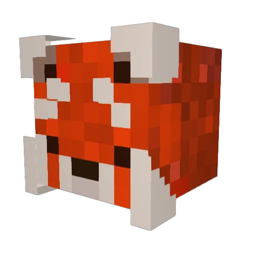 Yggdrasil924 Minecraft avatar head, 3D render