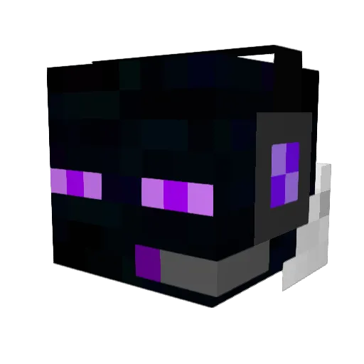 Ygloos Minecraft avatar head, 3D render