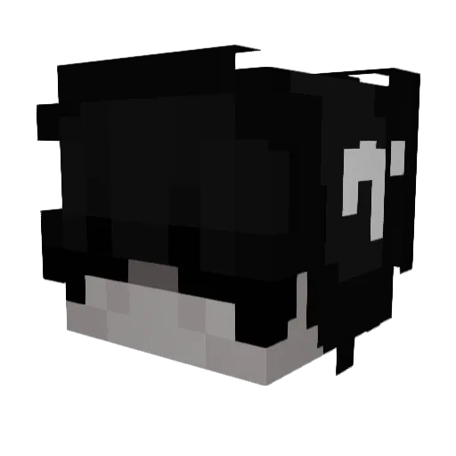 Ygthang67 Minecraft avatar head, 3D render
