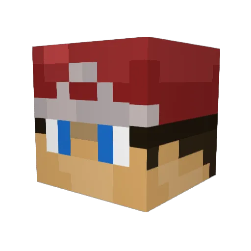 YguyFTW Minecraft avatar head, 3D render