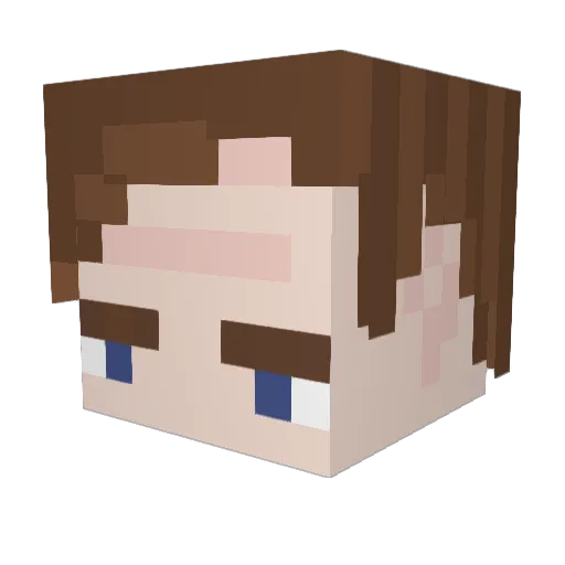 YiPenG_Z Minecraft avatar head, 3D render