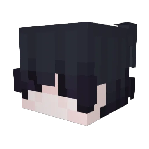 Yiezt Minecraft avatar head, 3D render