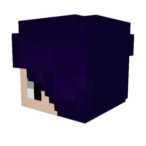 Yigit73 Minecraft avatar head, 3D render