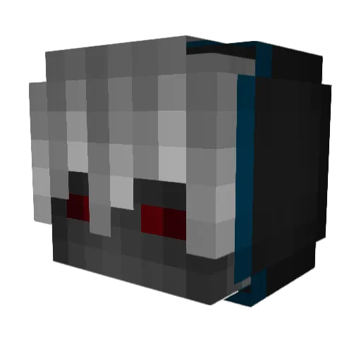YigitGul Minecraft avatar head, 3D render