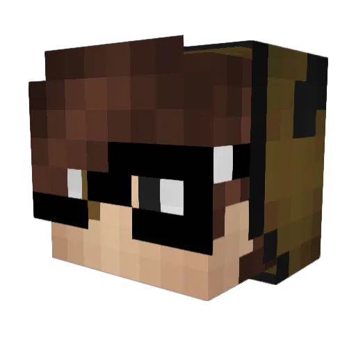 Yigitgamer38 Minecraft avatar head, 3D render