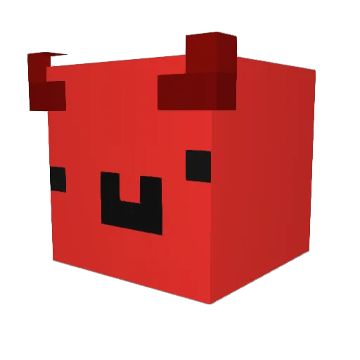Yigtii_ Minecraft avatar head, 3D render