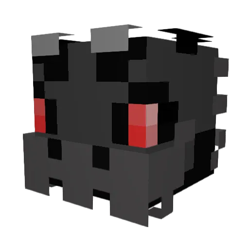 YikesMC Minecraft avatar head, 3D render