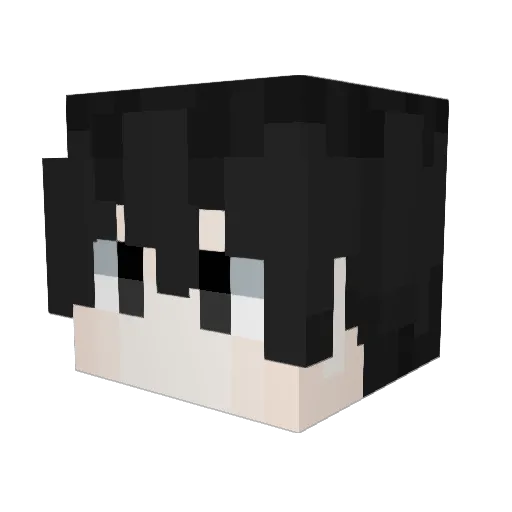 YingNanChuan_ Minecraft avatar head, 3D render