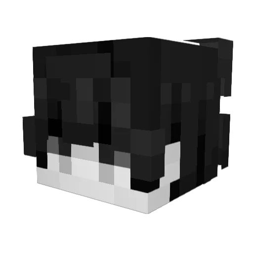 YingRenSK Minecraft avatar head, 3D render