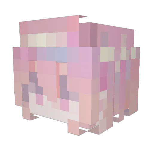 YingXue0303 Minecraft avatar head, 3D render