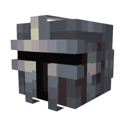 Yioll6645 Minecraft avatar head, 3D render