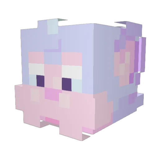Yishai07 Minecraft avatar head, 3D render