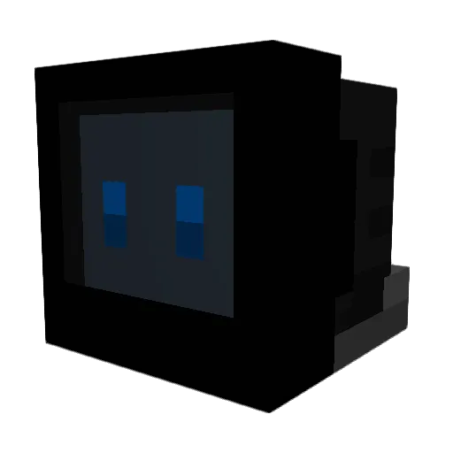 Ykarakaya Minecraft avatar head, 3D render