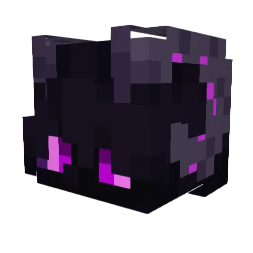 Yloux_ Minecraft avatar head, 3D render