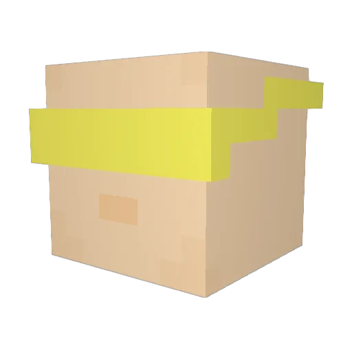 Ymeki Minecraft avatar head, 3D render