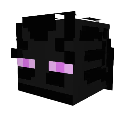 Ynpa01 Minecraft avatar head, 3D render