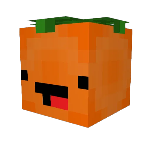 Yo1o_Boss Minecraft avatar head, 3D render