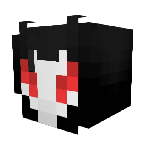YoAntonino Minecraft avatar head, 3D render
