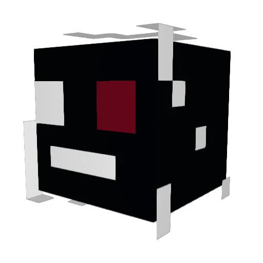 YoBoiPebble Minecraft avatar head, 3D render