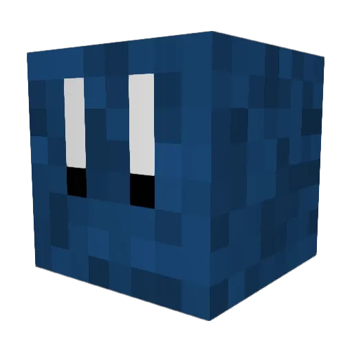 YoItsEyes Minecraft avatar head, 3D render