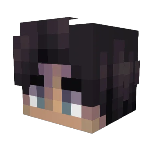 YoItsIan Minecraft avatar head, 3D render
