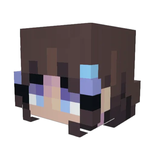 YoItzBop Minecraft avatar head, 3D render