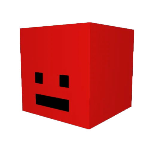 YoMurmi Minecraft avatar head, 3D render