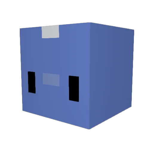 YoRomastar Minecraft avatar head, 3D render