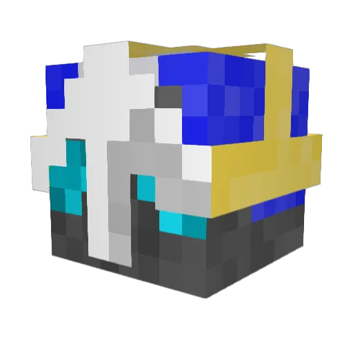 YoSoyAseNDesY Minecraft avatar head, 3D render