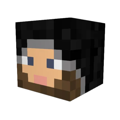 YoSoyPabloChacon Minecraft avatar head, 3D render