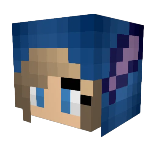 YoSoyRekanssado Minecraft avatar head, 3D render