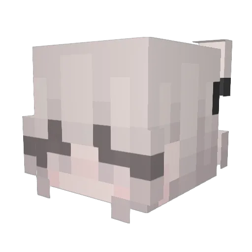 YoTeGaneLoL Minecraft avatar head, 3D render