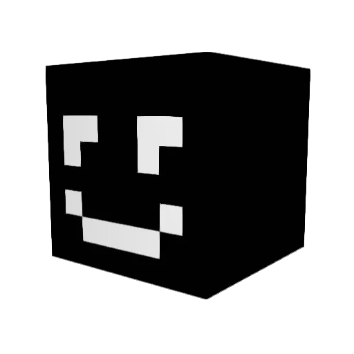 YoTurtle Minecraft avatar head, 3D render