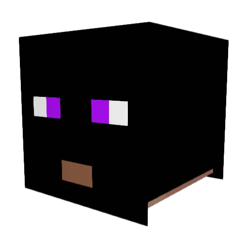 YoZoXx Minecraft avatar head, 3D render