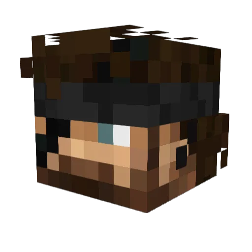 Yo_Angel0 Minecraft avatar head, 3D render