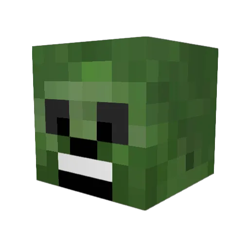Yo_Duh Minecraft avatar head, 3D render