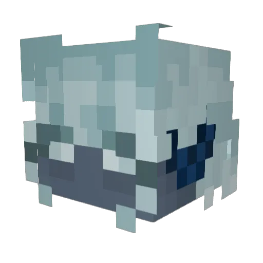 Yo_Oental Minecraft avatar head, 3D render