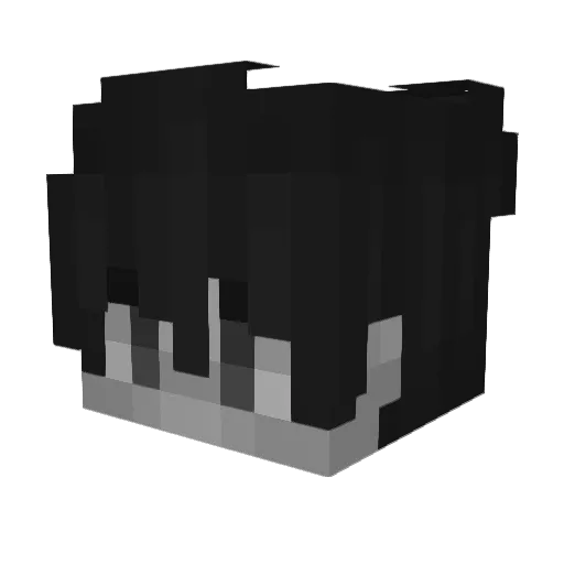 YoannMods Minecraft avatar head, 3D render
