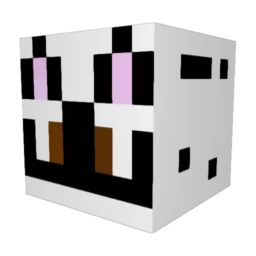 YoavSerrouya Minecraft avatar head, 3D render