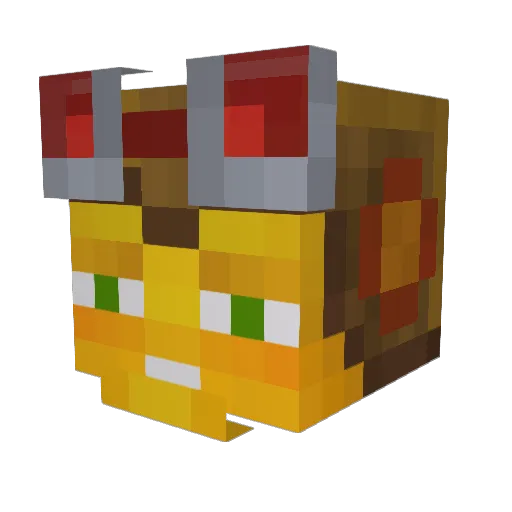 Yoba_tho Minecraft avatar head, 3D render