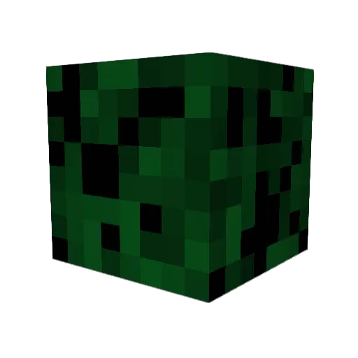 Yobro437 Minecraft avatar head, 3D render