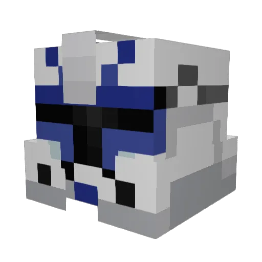 YodaMan223 Minecraft avatar head, 3D render