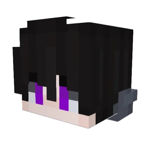 YodiBoy Minecraft avatar head, 3D render