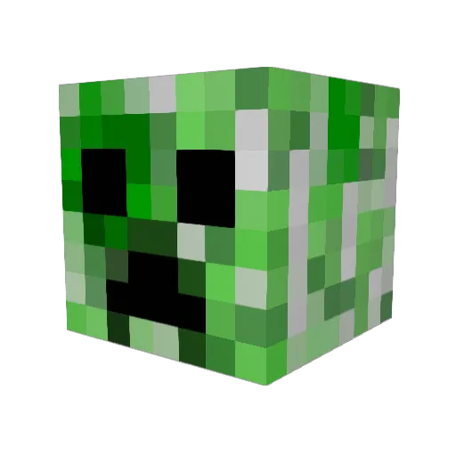 Yogi500600 Minecraft avatar head, 3D render