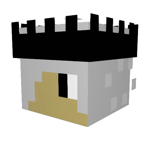 Yogosun Minecraft avatar head, 3D render