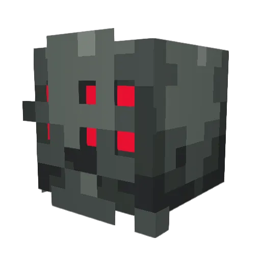 YogurtC3 Minecraft avatar head, 3D render
