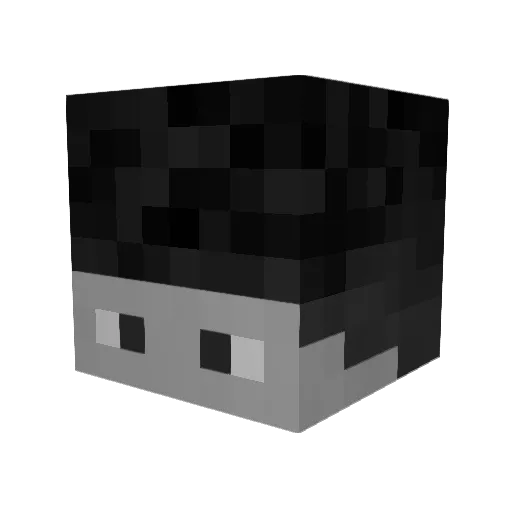 YogurtMF Minecraft avatar head, 3D render