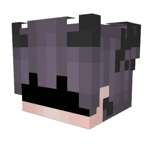 Yohanxproo Minecraft avatar head, 3D render