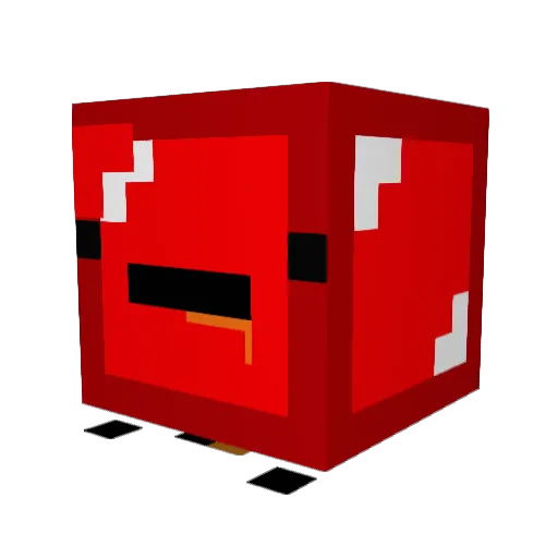 YohenaPVP Minecraft avatar head, 3D render