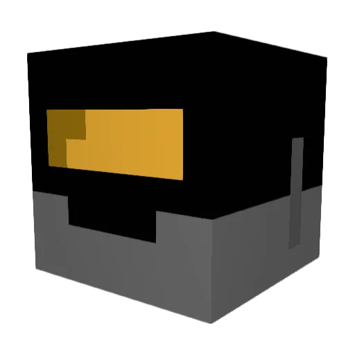 Yoinkus_ Minecraft avatar head, 3D render